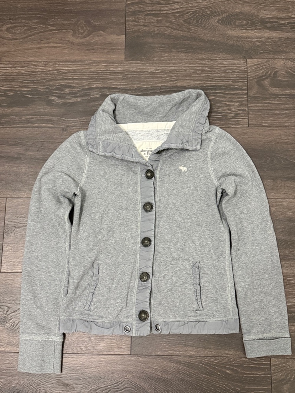 Vintage Y2k Abercrombie & Fitch Button Up Cardigan Sweater